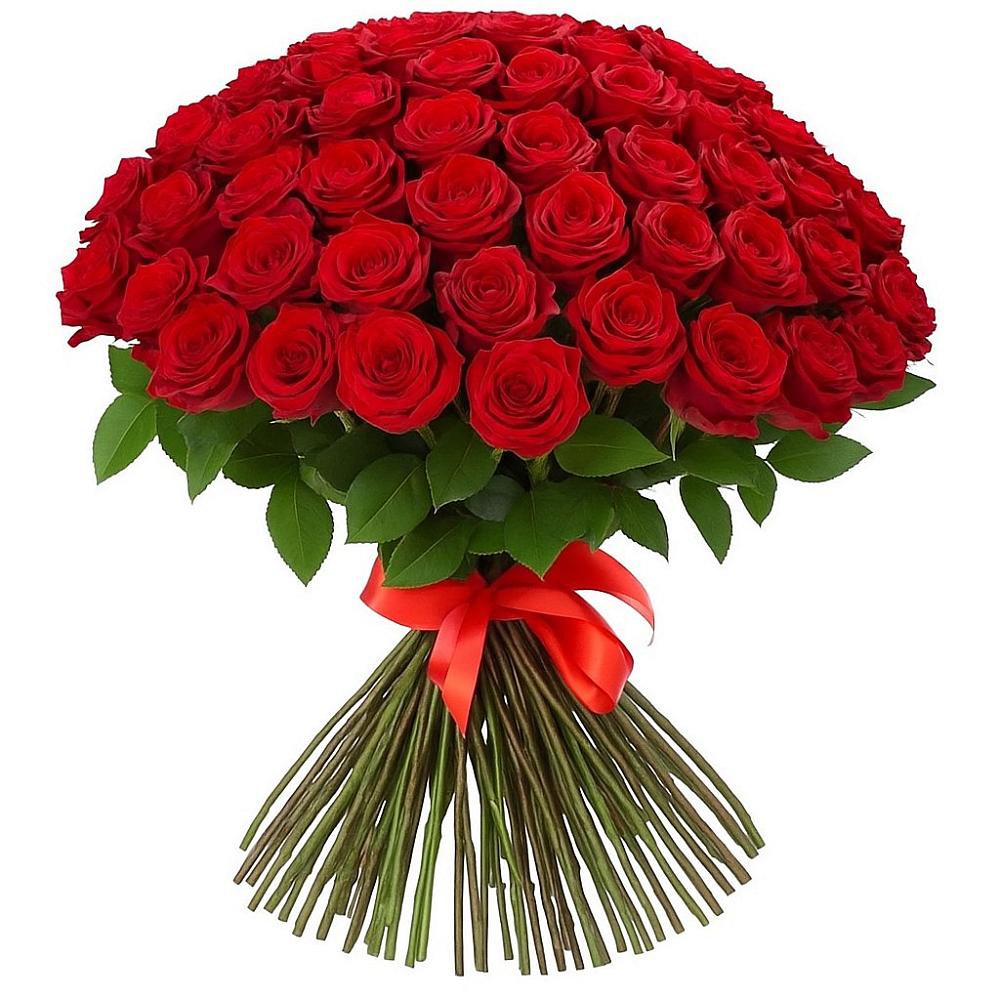 Букет Красные розы Блэк Меджик в Петрозаводске