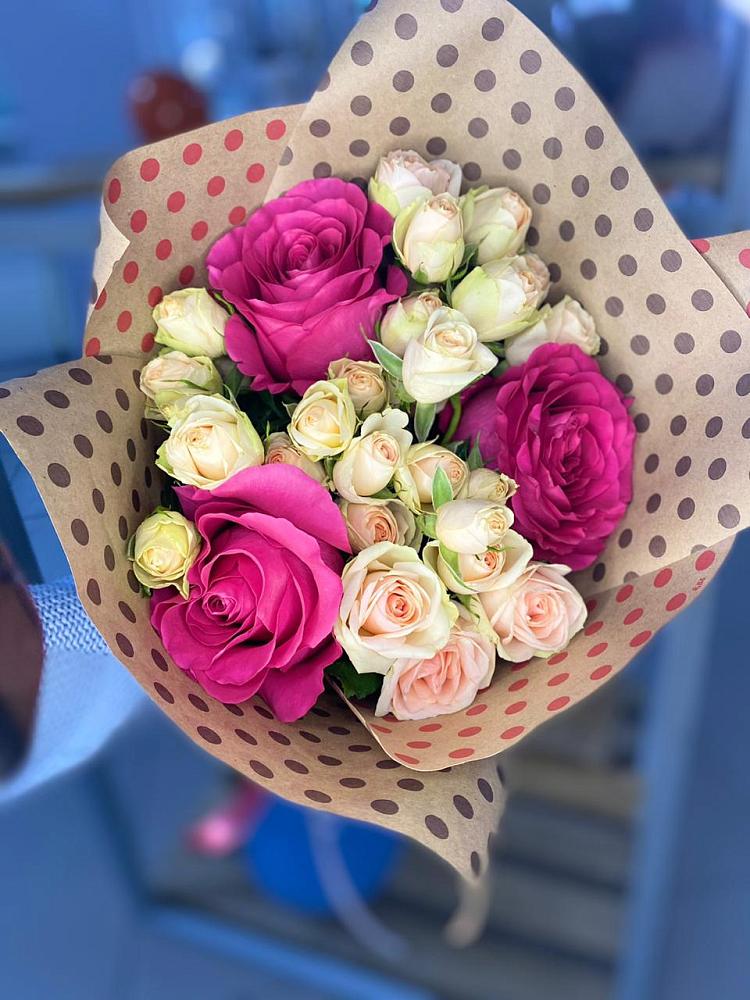 Букет цветов из: Розы в Петрозаводске