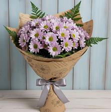 Букет соблазн в Петрозаводске Букет цветов из:  Хризантемы в Петрозаводске