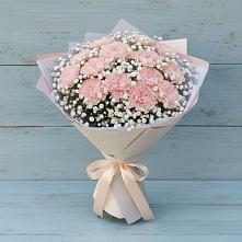 Букет Нежность рассвета в Петрозаводске Букет цветов из:  Гвоздики в Петрозаводске