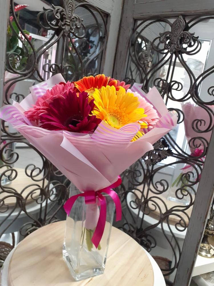 Букет цветов из: Герберы в Петрозаводске