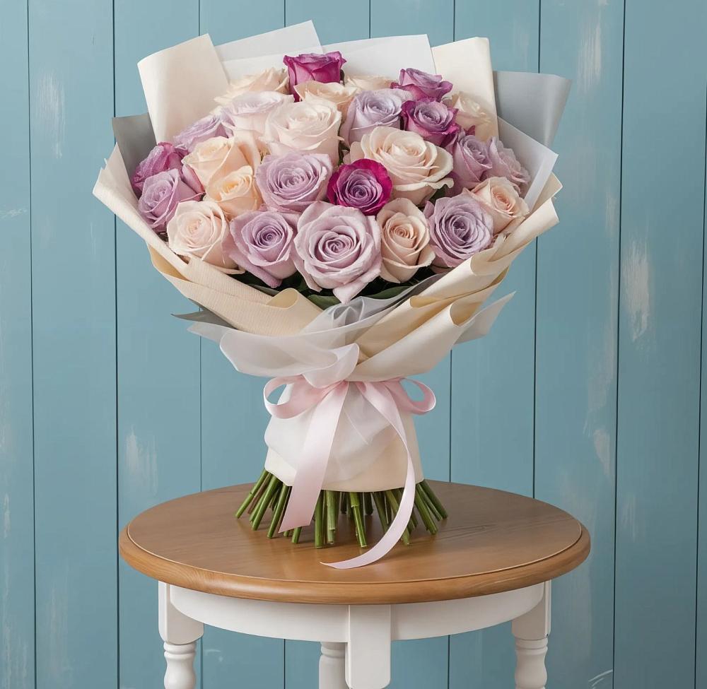 Букет десерт в Петрозаводске Букет цветов из: Розы в Петрозаводске