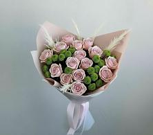Букет цветов из:  Розы и Хризантемы в Петрозаводске