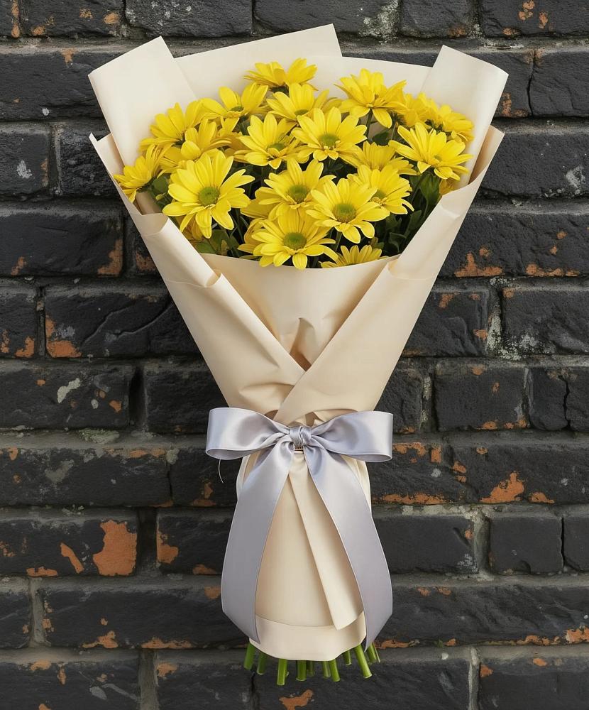 Букет цветов из: Хризантемы в Петрозаводске
