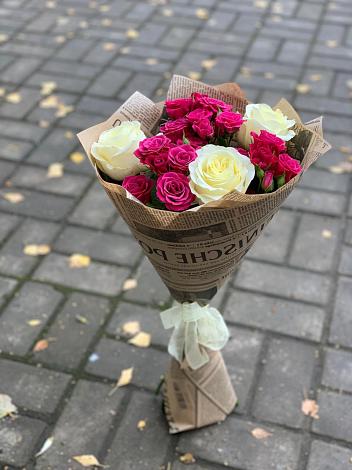 Букет цветов из: Розы в Петрозаводске