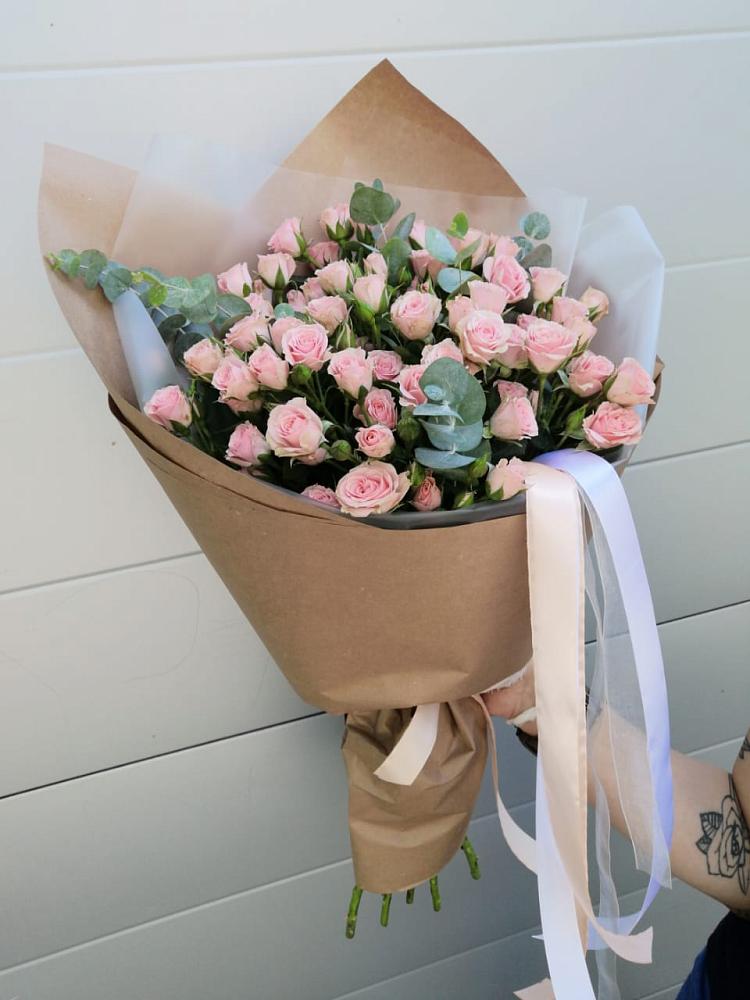 Букет Нежное касание в Петрозаводске Букет цветов из: Розы в Петрозаводске